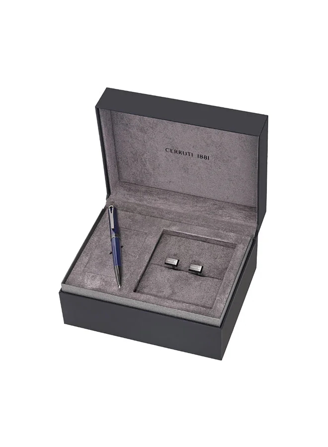 شيروتي 1881 Angelo Pen & Cufflinks Gift Set for Men